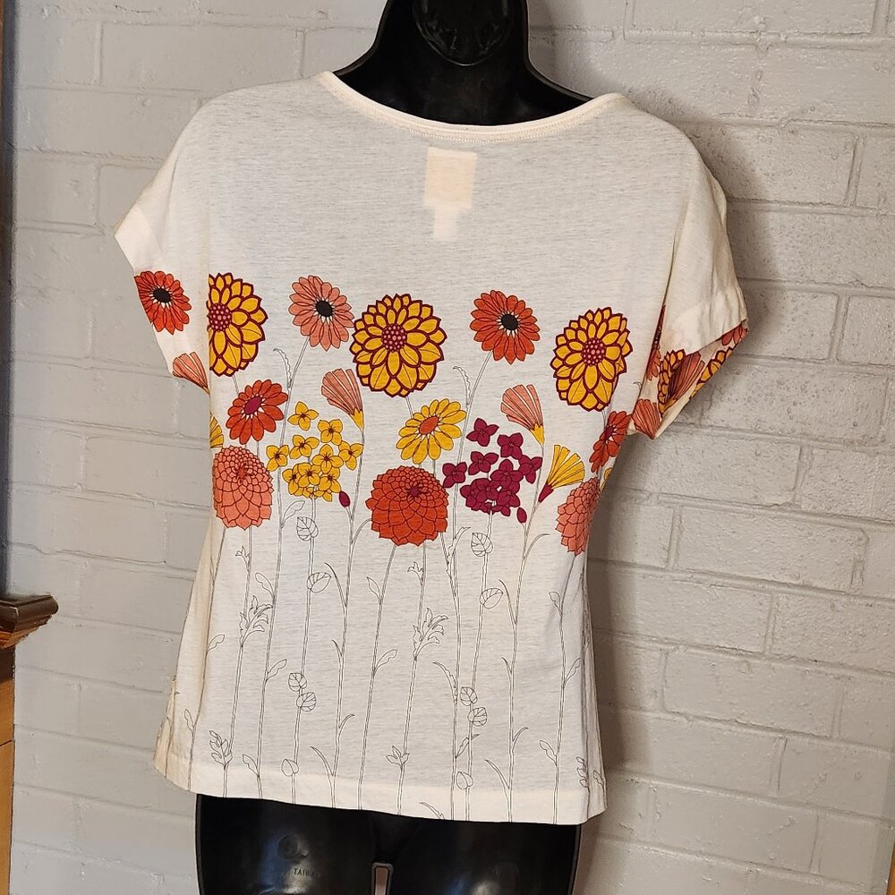 .Boho/Cottagecore Floral Print Top from Ric Rac (Anthropologie) - Picture 2 of 8